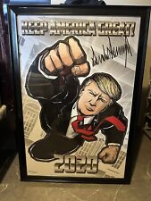 New NM Official Donald J Trump Keep America Great RARE Framed Poster 329 of 5000 picture