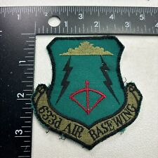 Vintage 633RD AIR BASE WING U.S. Air Force Patch USAF 39MT picture