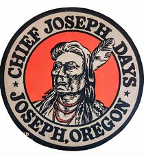 Vintage Chief Joseph Advertising Board Joseph, Oregon 12