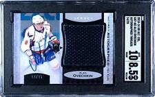 2013-14 ULTIMATE COLLECTION ALEX OVECHKIN JUMBO RELIC AUTO #D 14/25 SGC 8.5/10 picture