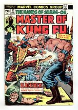 Master of Kung Fu #17 VG- 3.5 1974 picture