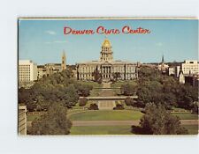 Postcard Denver Civic Center Colorado State Capitol USA North America picture