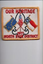 1977 North Star District Our Heritage patch picture