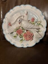 VBNHGF Sunforever Pigeon Decorative Wall Dish, Decorative Plate picture