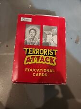 Terrorist Attacks 1986 Piedmont Candy Full Card Box (36 Sealed Packs) picture