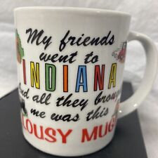 My Friends Went to Indiana 8 Oz. Coffee Mug Coffee Cup Lipco picture