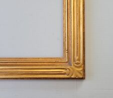 Antique Wide Gold Gilt Art Nouveau Deco Carved Wood Frame Newcomb Macklin STYLE  picture
