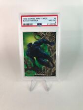 1992 Marvel Masterpieces Black Panther #4 PSA 8 nm-mt picture