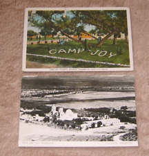 Phoenix Tucson AZ Arizona Postcards Camp Joy Tourist 1932 San Xavier RPPC 1948 picture