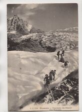 Chamonix - Crossing of / The Glacier Of Bossons (J1890 picture