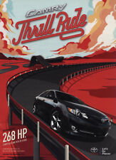 2014 Toyota Camry: Thrill Ride Vintage Print Ad picture