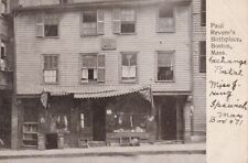 Paul Revere's Birthplace, Boston, Massachusetts. Posted 1906 picture