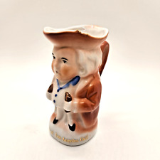 Antique Toby Creamer Souvenir of Los Angeles Porcelain Pitcher Germany 3.5