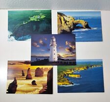 Lof of 5 Postcards: Victorian Coastline, Australia picture