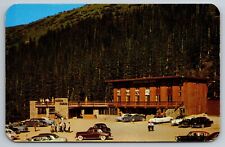 Berthoud Pass Lodge On Top Of Berthoud Pass, 11314 ft, Colorado Vintage Postcard picture