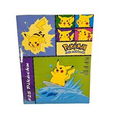 Vintage Pokemon School Folder 2 Pocket 1999 Pikachu Raichu 25 26 Nintendo HTF picture