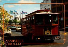 Vintage PPC - Nashville Trolley - F22735 picture