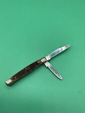 Vintage 1960s JAPAN OMOR J-215 Folding Pocket Knife 2 Blades picture
