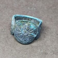 Ancient Bronze Age - Medieval Anglo-Saxon Roman Finger Ring Jewelry Artifact picture