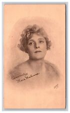 1919 Marie Walcamp Correspondence, Actress, Artist Signed Postcard picture