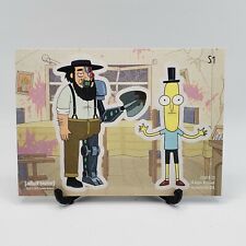 Rick & Morty Season 2 Sticker Chase Card S1 Amish Cyborg / Mr. Poopybutthole picture