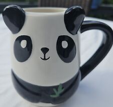 Cute Black and WHite Panda Bear 12 oz Coffee Mug picture