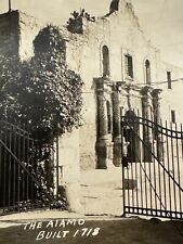 The Alamo Photo Snapshot From Angle Thru Gate RPPC Size San Antonio TX picture