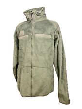 USGI Gen III Polartec Cold Weather Fleece Jacket Green Small Long Damaged CIF picture