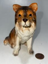 Vintage 1985 Geo. Z. Lefton Japan Porcelain Rough Collie Dog Figurine #H05299 picture