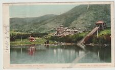BUTTE,  MONTANA POSTCARD Columbia Gardens, Chute to Lagoon, Vintage, Dated 1905 picture