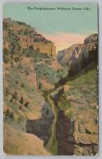 Williams Canon Colorado~Birds Eye View Of Amphitheater~PM 1912~Vintage PC picture