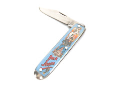 Novelty Cutlery Buck Jones Folding Pocketknife in Original Bag picture
