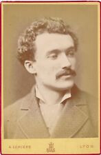 Frédéric BOYER signed photograph decaciated at Emile Engel Opera 1898 A. Light picture