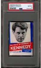 PSA 8 1968 Philadelphia Robert F. Kennedy Unopened Wax Pack (POP 8, None Higher) picture