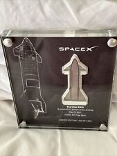 SPACEX - AUTHENTIC SN15 STARSHIP Flown AFT Flap Skin Employee Issued #1225 picture