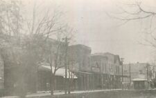 Postcard Commercial Street Scene in Divernon Illinois, IL picture