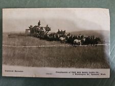 SPOKANE WASHINGTON FARMING ADVERTISING POSTCARD 1900 To 1905 Crop Pricing.  picture