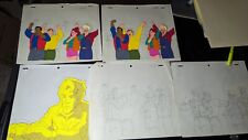 Vintage GHOSTBUSTERS animation cels production art 80's cartoon background I8 T picture