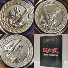 Yugioh Knights Coin Album Set Of 3 Silver Plated Limited Edition Collectibles picture