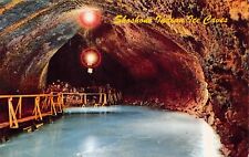 Shoshone Ice Caves ID Idaho Volcanic Lava Sun Valley Hwy 93 Vtg Postcard Z9 picture