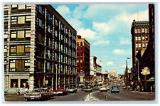c1960's Rideau Street Looking East Ottawa Ontario Canada Vintage Postcard picture