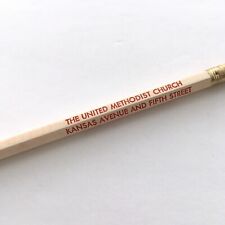 c. 1960s The United Methodist Church Frankfort Kansas Wood Pencil Unsharpened picture