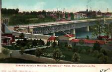 1906 Philadelphia Pennsylvania PA Fairmount Park Girard Ave Bridge UDB Postcard picture