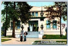 Seattle Washington Postcard Emergency Hospital  Yukon Pacific Exposition c1910 picture