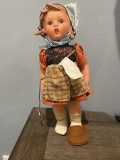 Vintage  MJ Hummel Rubber Doll Goebel Girl Ganse Liesl 1700 Western Germany picture