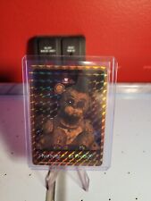 2023 Five Nights at Freddy’s FNAF Trading Sticker - GOLDEN FREDDY GOLD FOIL picture
