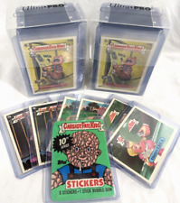 1987 Topps Garbage Pail Kids 10th Series OS10 MINT 88 Card Set in NEW TOPLOADERS picture
