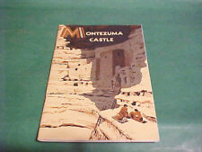 1961 MONTEZUMA CASTLE NATIONAL MONUMENT BOOK ARIZONA picture