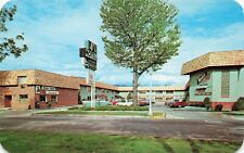 Postcard J's Motor Hotel Restaurant Nevada Ave Colorado Springs Rounded Corners picture
