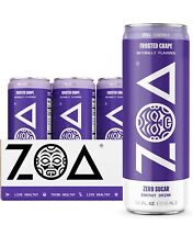 ZOA Energy Drink, Frosted Grape, Zero Sugar, 12 Fl Oz (Pack of 12) picture